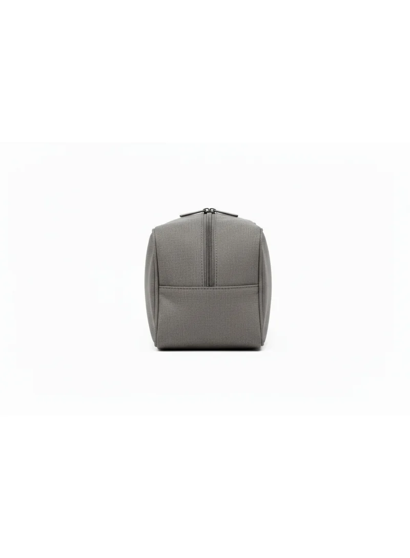 David Jones  David Jones Men’s Toiletry Bag Travel Organizer with Wrist Strap | Stylish & Durable Grooming Pouch | Color Grey  | Best Price UAE